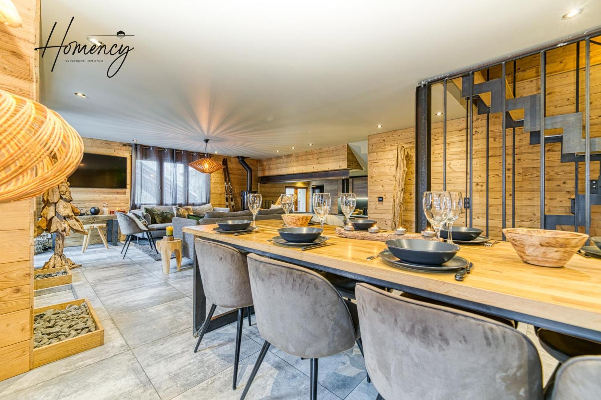 Homency - Chalet Rodina Alpe d'Huez Eksteriør bilde